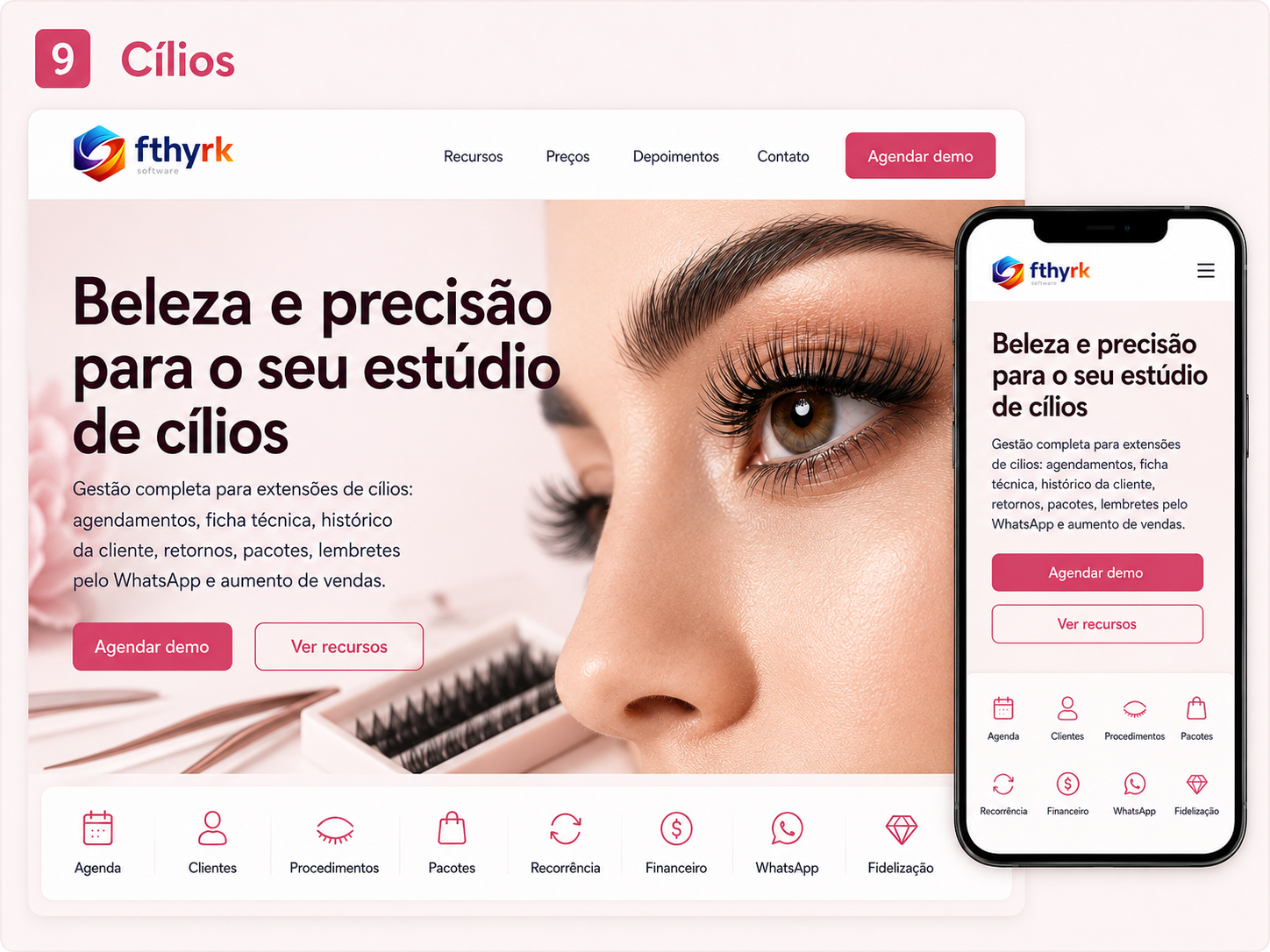 Studio de cílios