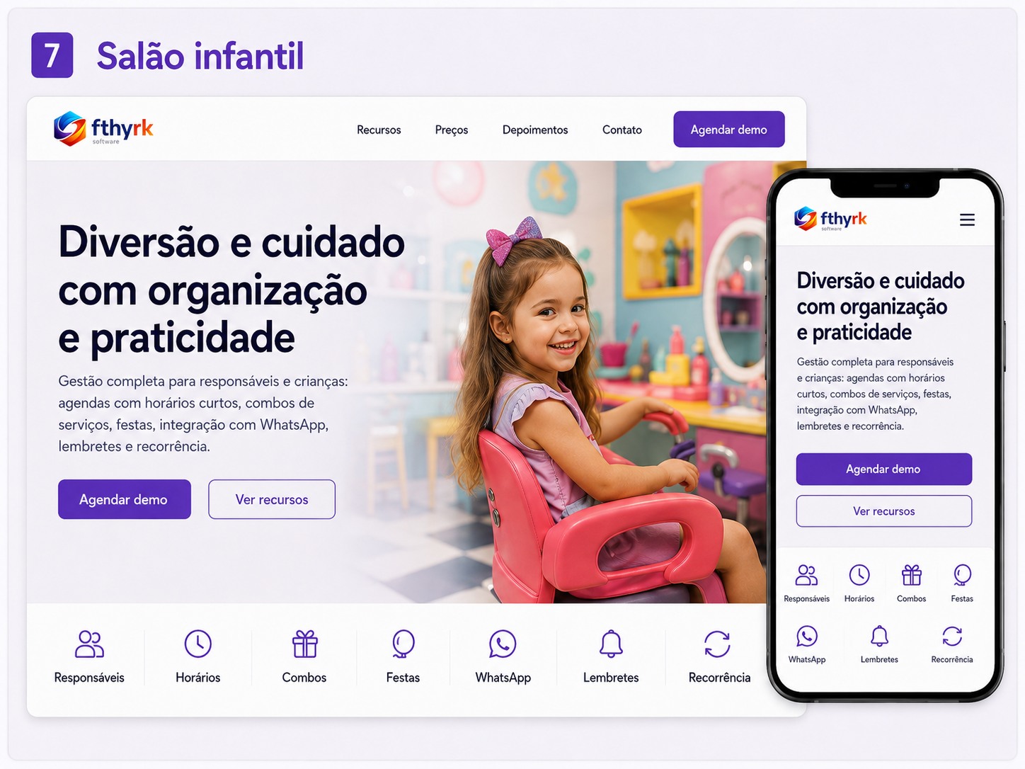 Salão infantil
