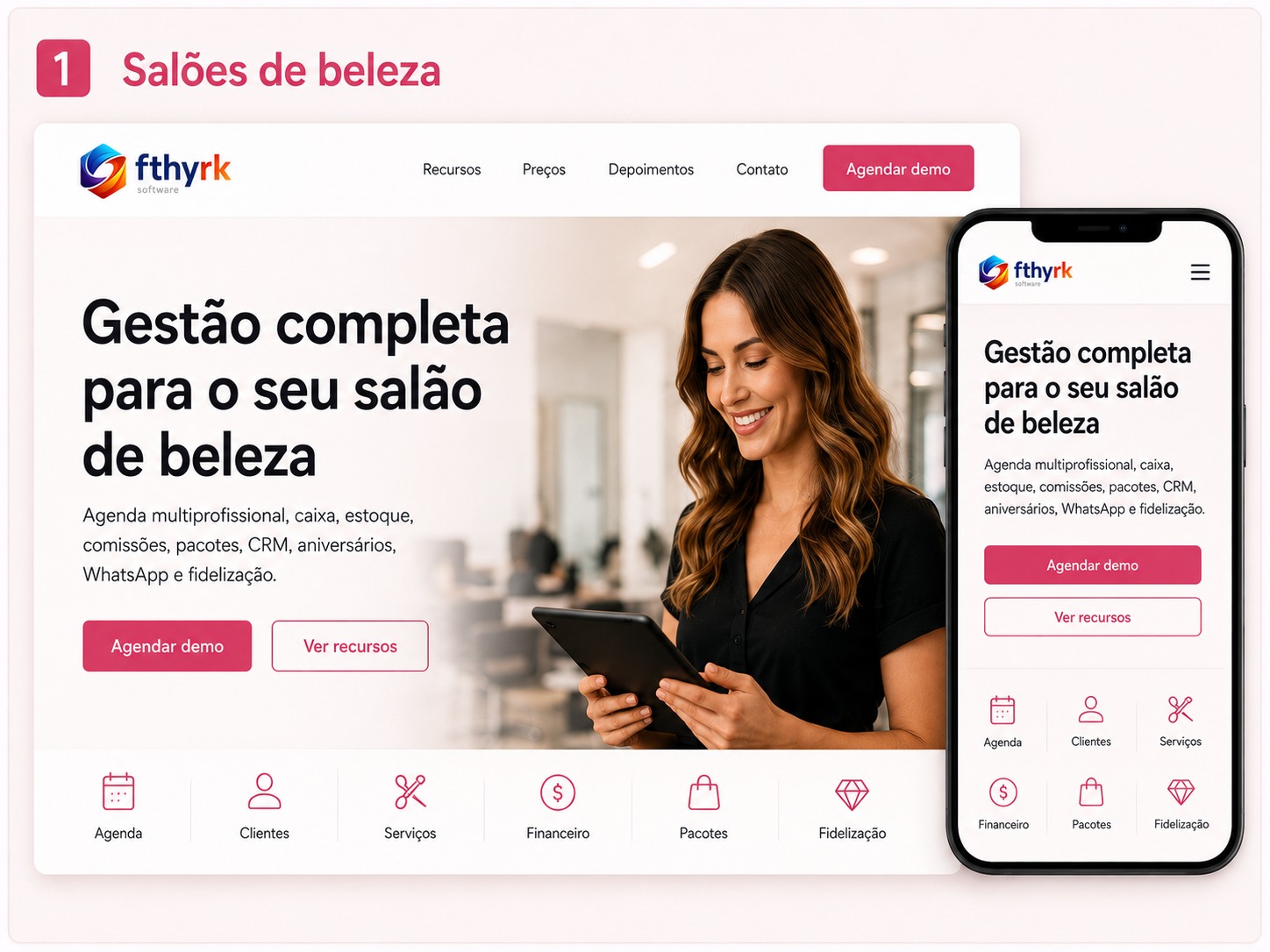 Salões de beleza